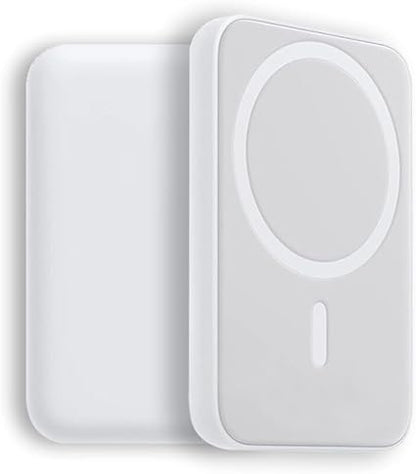 Power Bank de 5000 mAh Carga Inalámbrica y por Cable
