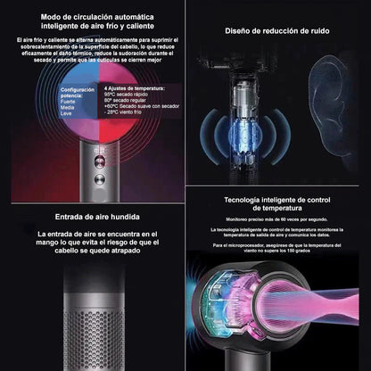 Secador iónico 5 en 1 - Estilo Profesional