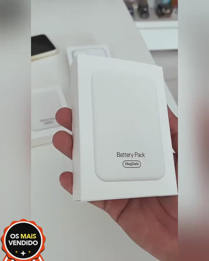 Power Bank de 5000 mAh Carga Inalámbrica y por Cable