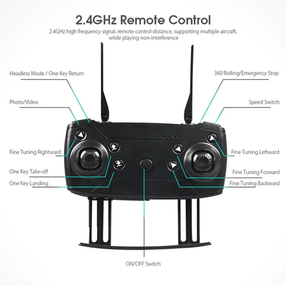 Dron Acrobático Dual Cámara 4K