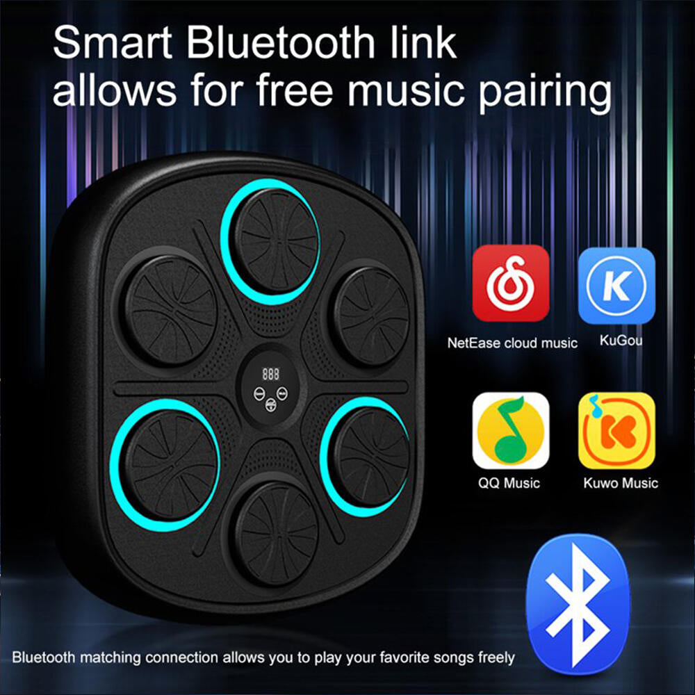 Máquina De Boxeo Electrónica de Música Inteligente con 2 Guantes