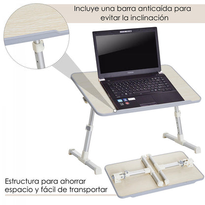 MESA PARA PORTATILES CON VENTILADOR