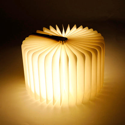 Lámpara Libro Plegable – Iluminación Mágica