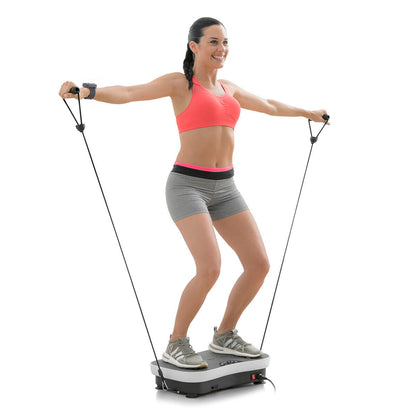 Plataforma Vibratoria de Entrenamiento con Accesorios y Guía de Ejercicios Vybeform
