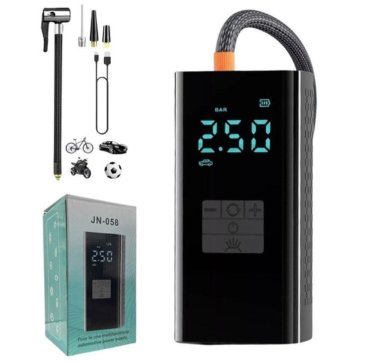 Inflador Eléctrico con Linterna LED