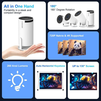 Proyector Portable 4K