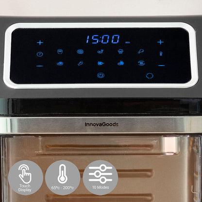 Freidora de Aire Fryinn Pro Max 12000 Negro 1800 W 12 L Acero Inoxidable