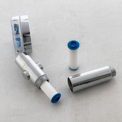 Ecoducha con Hélice de Presión y Filtro Purificador Heliwer