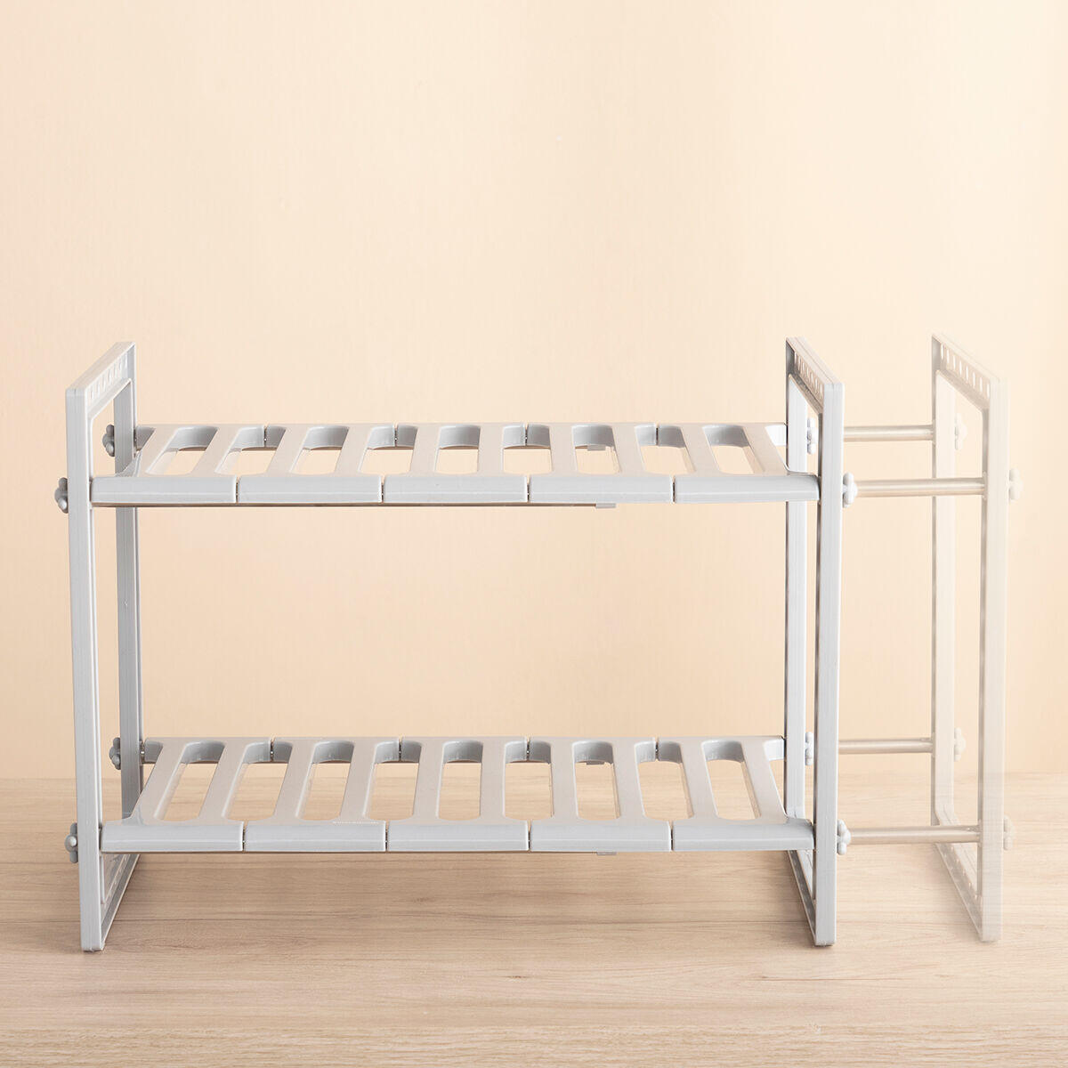 Estantería Extensible para Fregadero Shibblek 2 Estantes