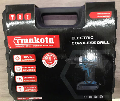 Taladro TMAKOTA Inalámbrico de 28V con Accesorios