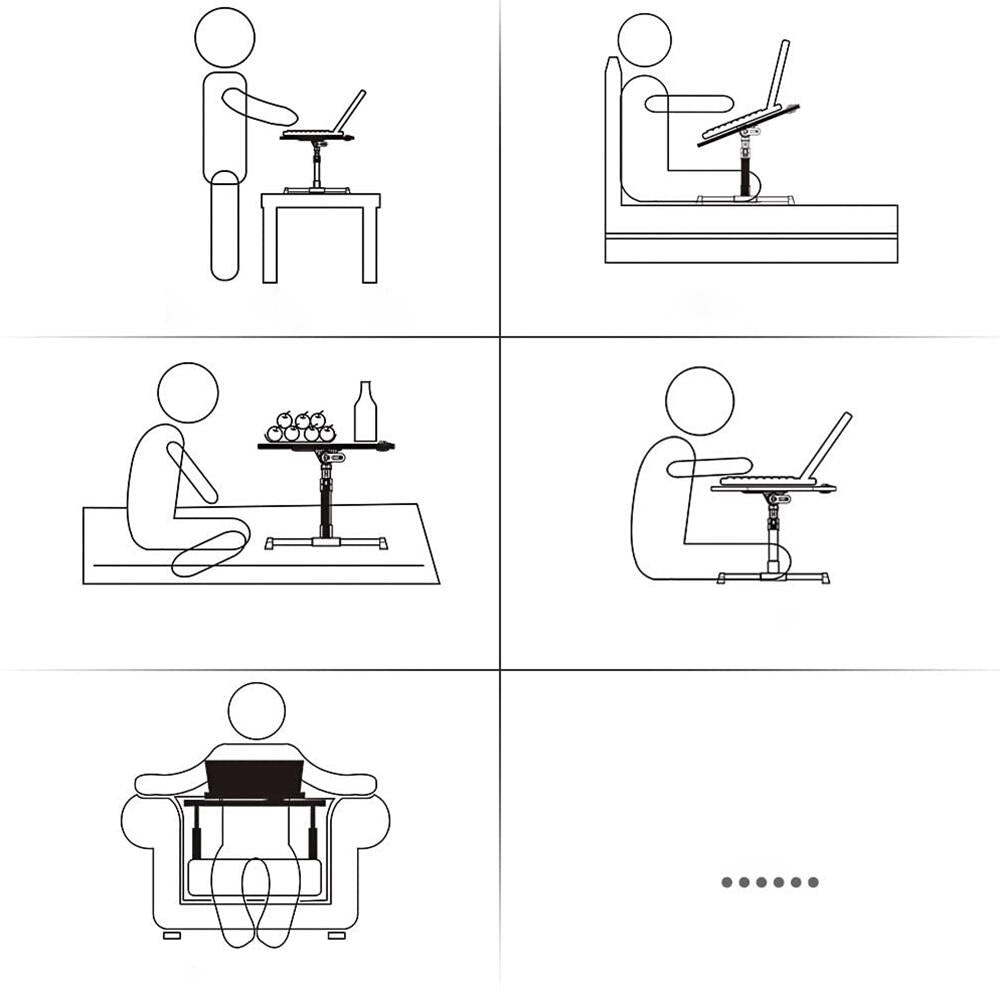 MESA PARA PORTATILES CON VENTILADOR