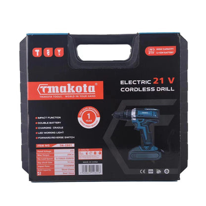 Taladro TMAKOTA Inalámbrico de 28V con Accesorios