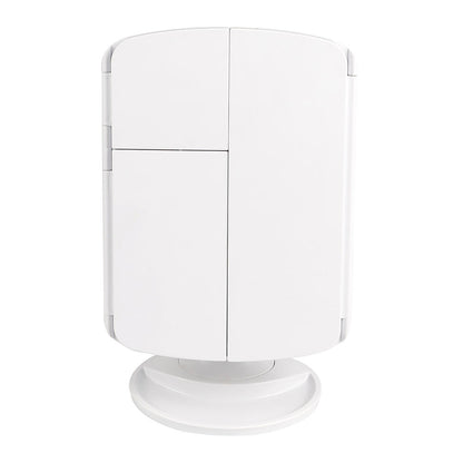 Espejo de Maquillaje Desplegable con Luz Led