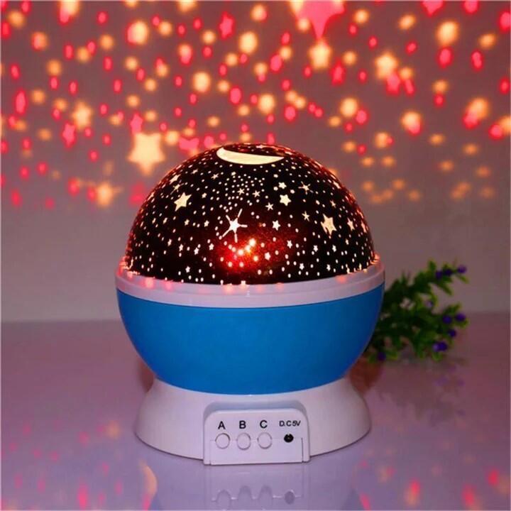 Proyector Giratorio de Estrellas y Luna