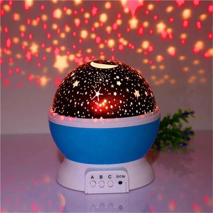 Proyector Giratorio de Estrellas y Luna