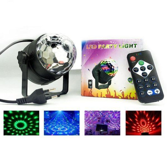 Luz de Bola de Discoteca con Mando