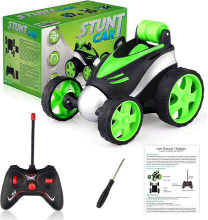 Coche Teledirigido Acrobático Stunt RC para Niños | Rotación 360° y Alta Velocidad