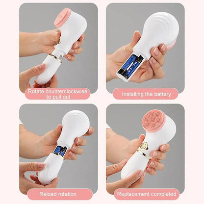 Cepillo de Limpieza Facial Eléctrico