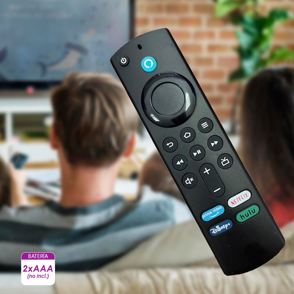 Mando a Distancia por Voz Compatible con Amazon Fire TV y Fire Stick