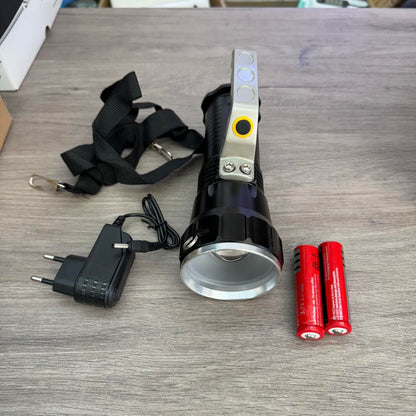 Linterna multifuncional ultra potente recargable