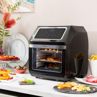 Freidora de Aire Fryinn Pro Max 12000 Negro 1800 W 12 L Acero Inoxidable